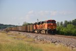 A Line Of Coal Buckets